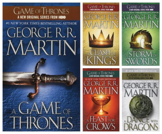 A Game of Thrones complete single-ebook collection