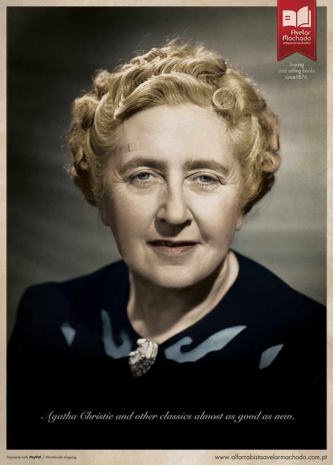 Ads for books - Almost as good as new - Agatha Christie