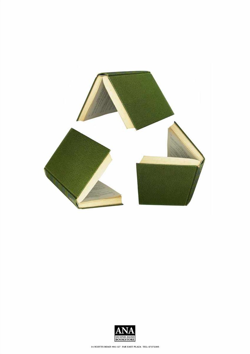 Ads for books - Ana Second-hand Bookstore