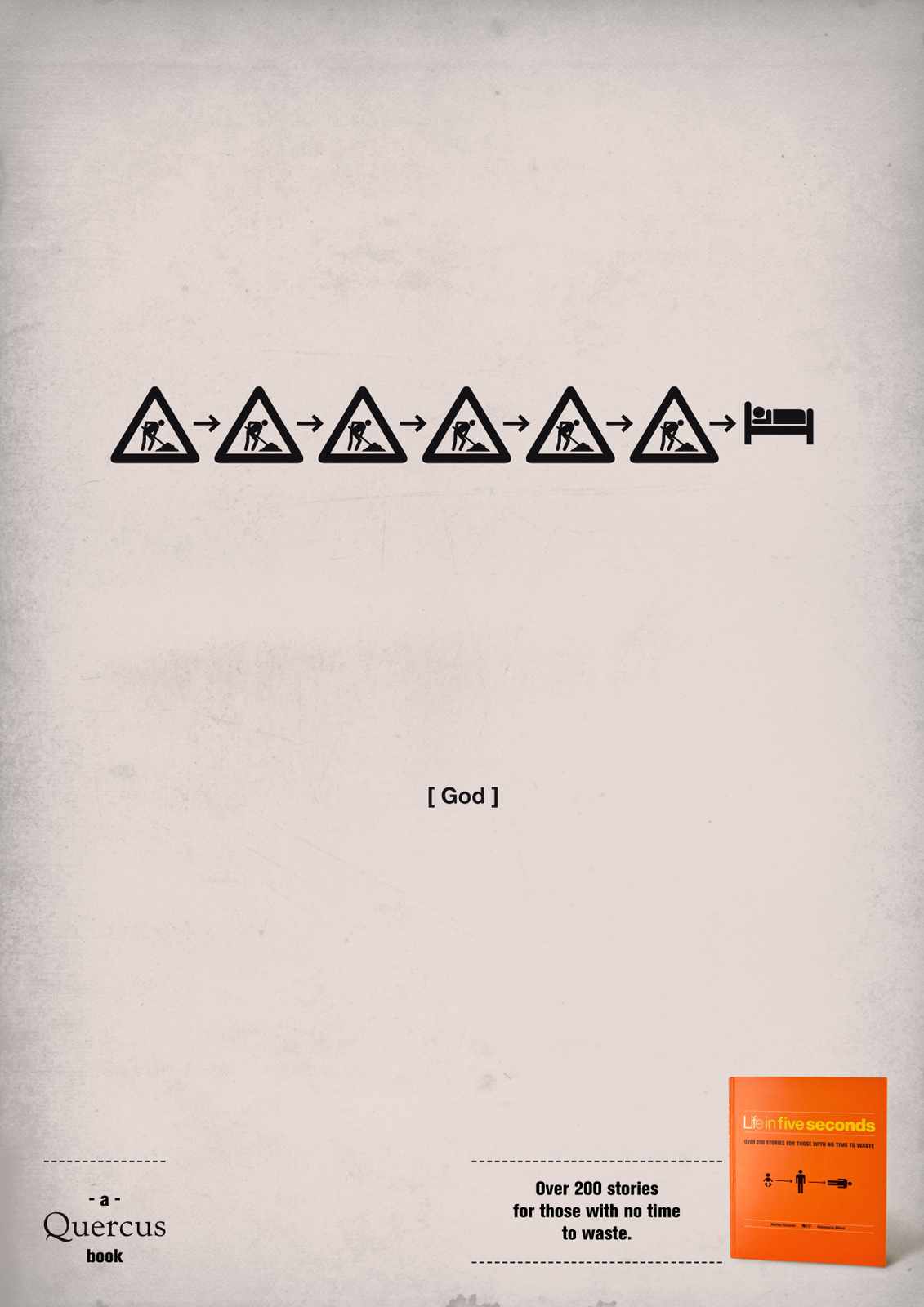 Ads for books - Life in five seconds - God