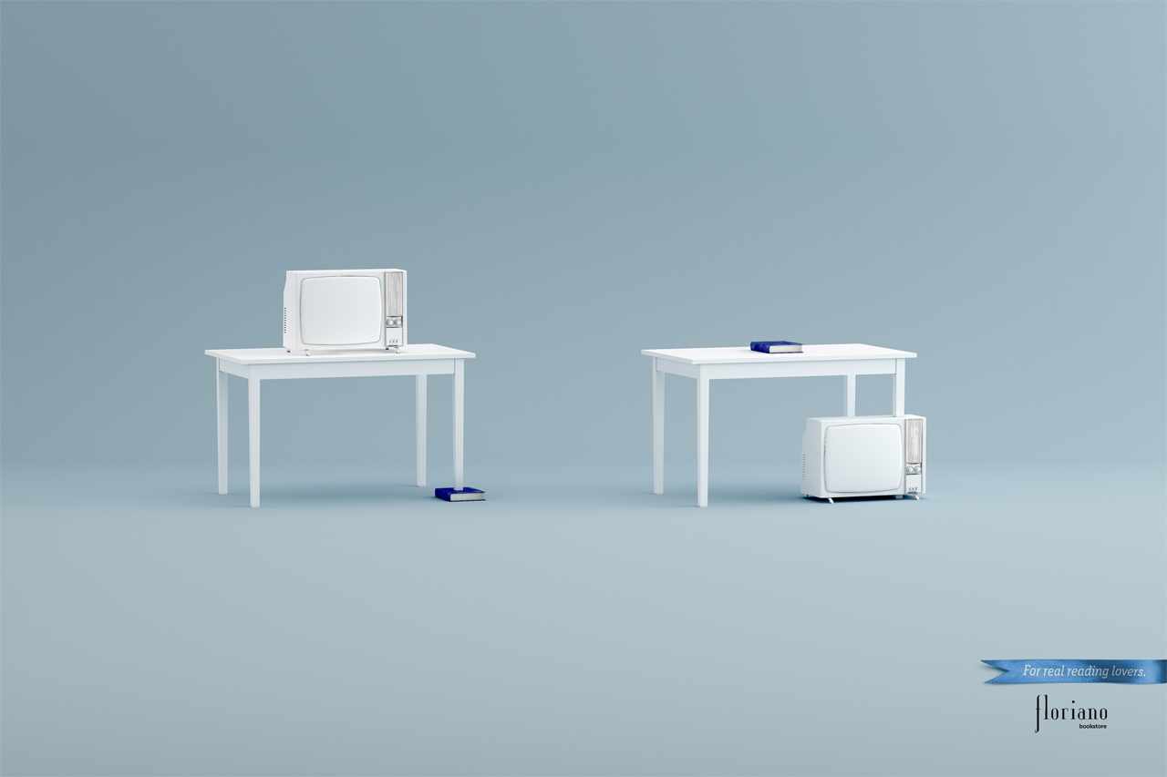 Ads for bookstores - Floriano Bookstore - TV