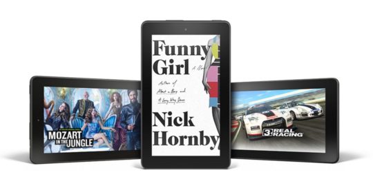 Amazon Fire 7 is good for reading watching and playing