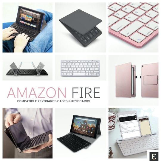 Amazon Fire tablets - top keyboard cases and keyboards