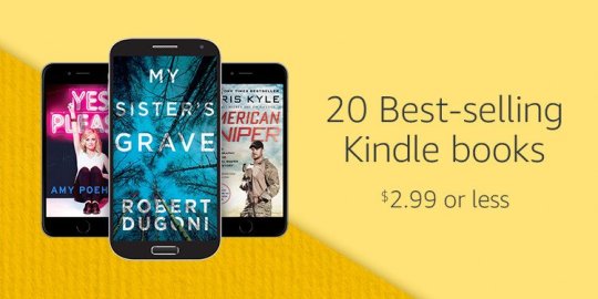 Amazon Prime Day 2017 - 20 Kindle bestsellers for $2.99 or less