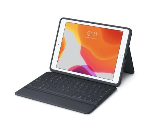 Apple-approved rugged iPad keyboard case by Logitech