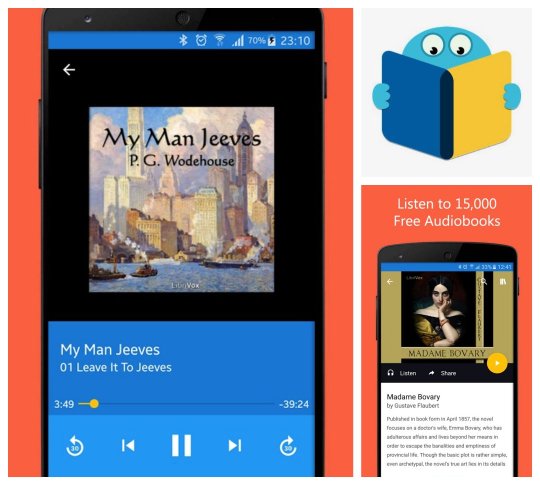 Audio book apps for Android - Oodles free ebooks and audiobooks