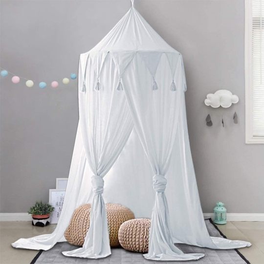 Bed canopy and mosquito net - reading nook decorations