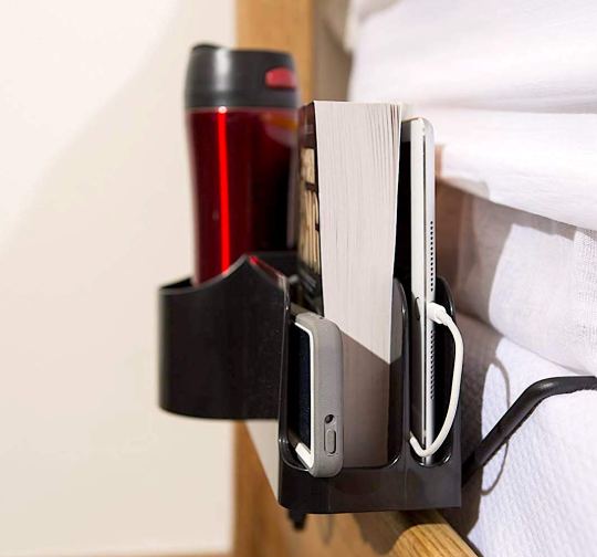 Bedside charging organizer