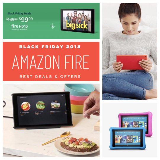 Best Black Friday 2018 deals Amazon Fire tablets and bundles