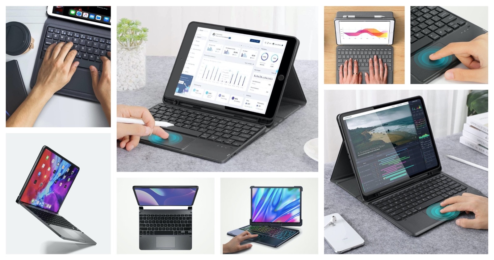 Best iPad keyboard cases with trackpad