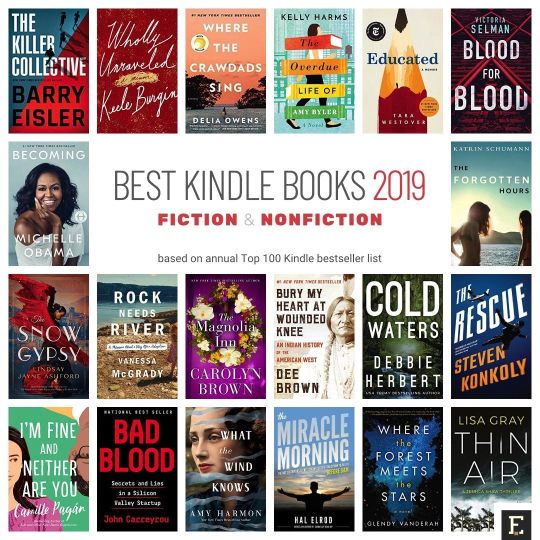 Best Kindle books of 2019 - fiction and nonfiction