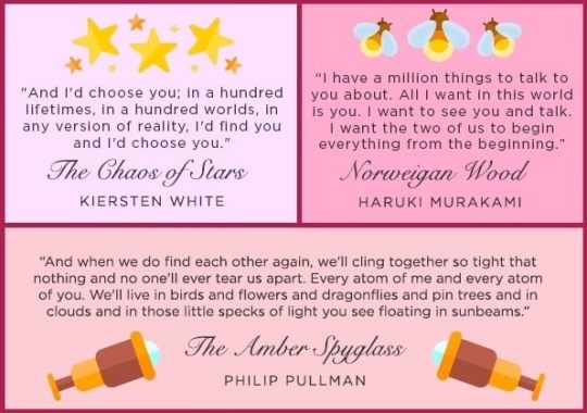 Best romantic quotes from literature