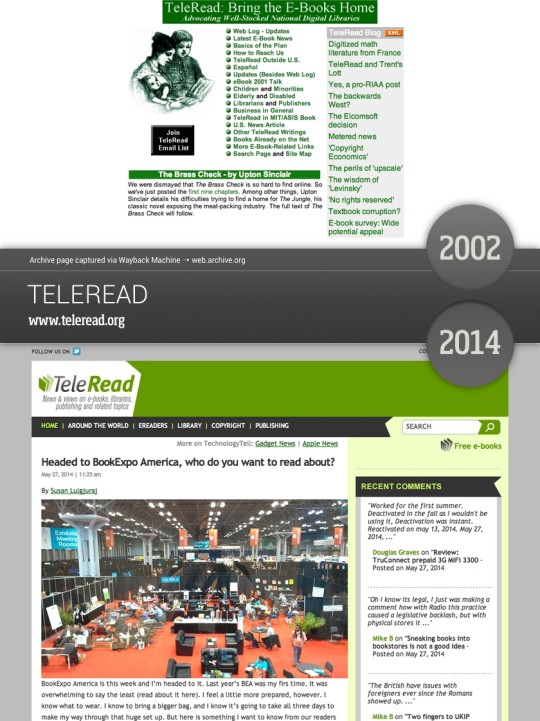 Book sites in the old days - Teleread