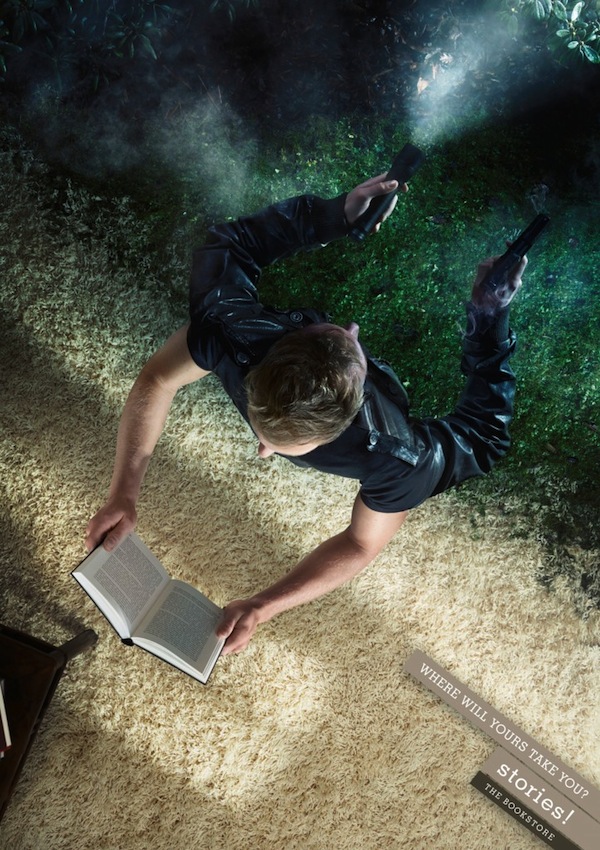 Books will let you live a double life - ad 1