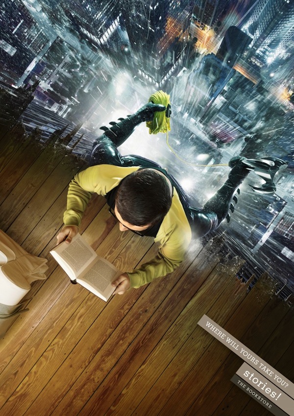 Books will let you live a double life - ad 2