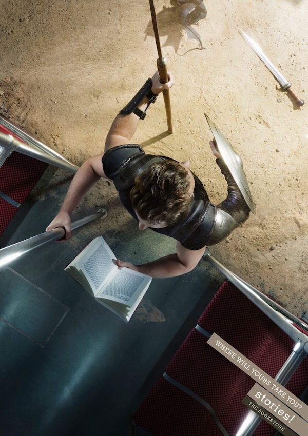 Books will let you live a double life - ad 3