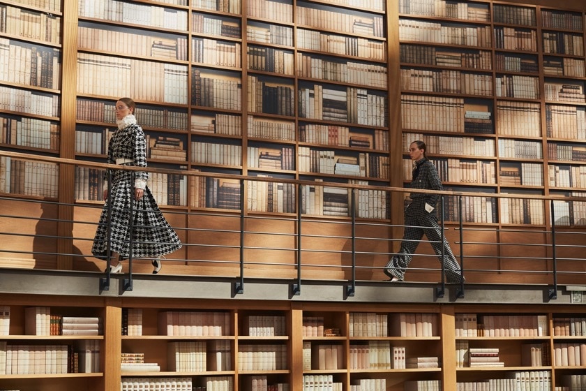 Chanel introduces a library-themed autumn couture collection
