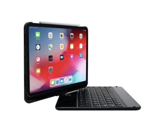 Convertible keyboard iPad writing case