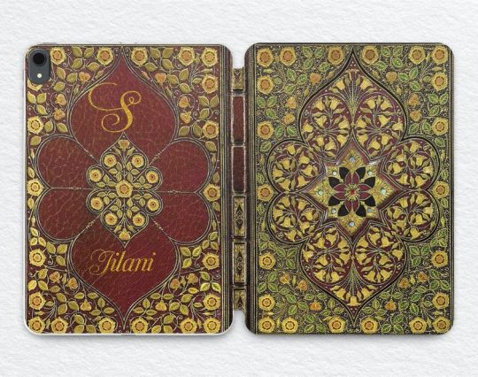 Customized iPad book case from Light Low - variant 1