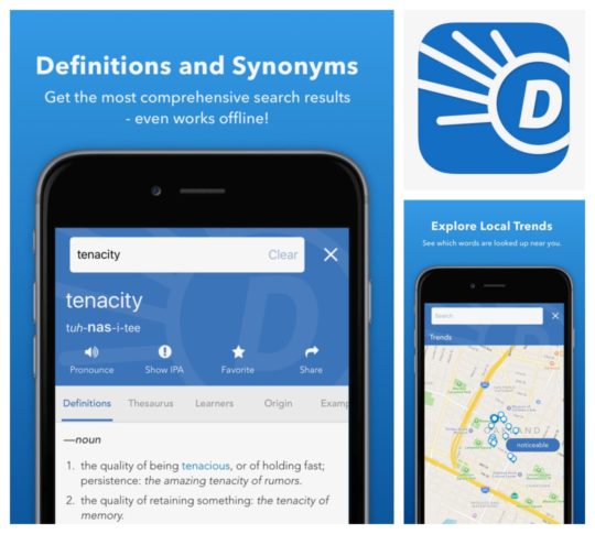 Dictionary app for iPad and iPhone is all you need to learn English