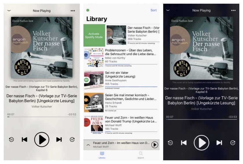 Eary iOS app makes listening to audiobooks on Spotify way easier