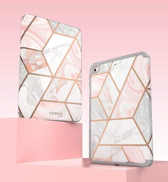 Dual-layer protective stand cover for iPad mini 5 - the best cover for active women