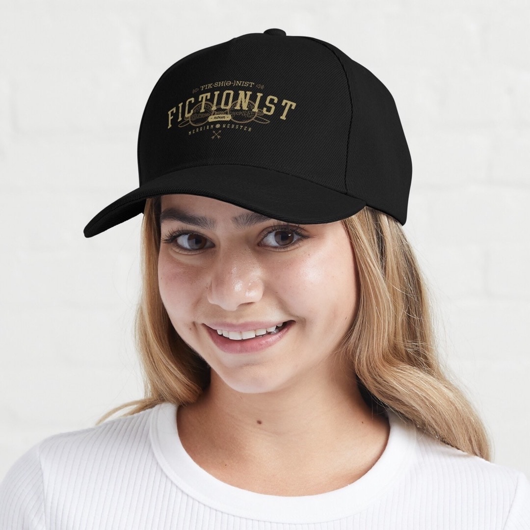 Fictionist cap - top new gifts for booklovers