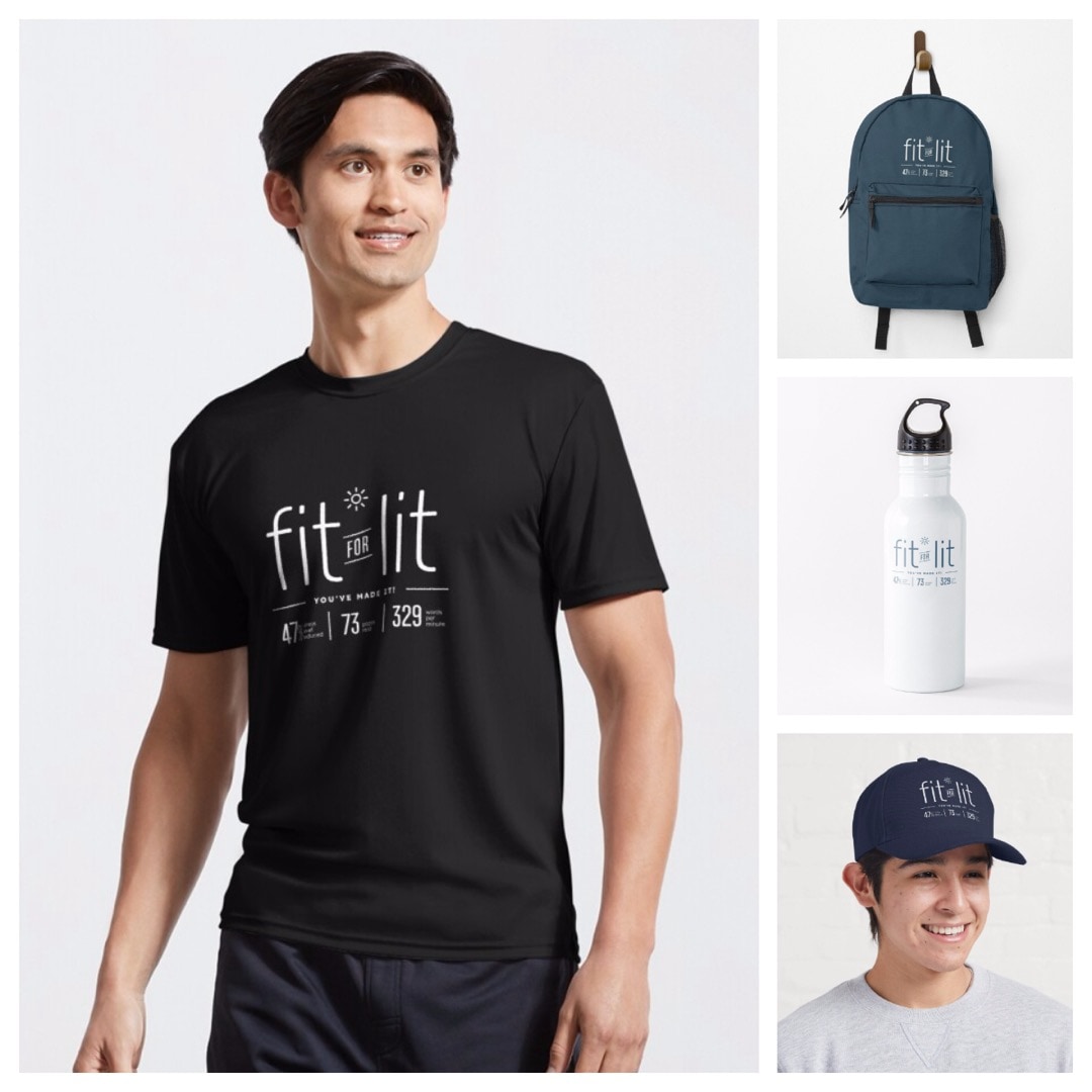 Fit for lit tshirt cap water bottle