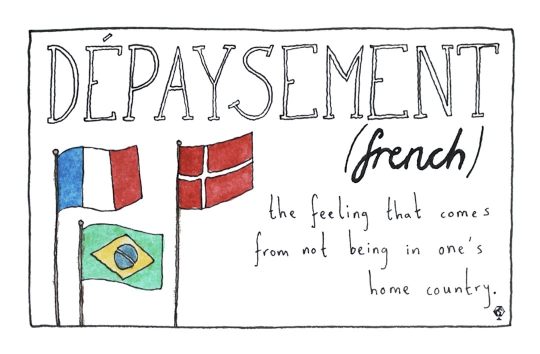 French Depaysement - untranslatable foreign language words