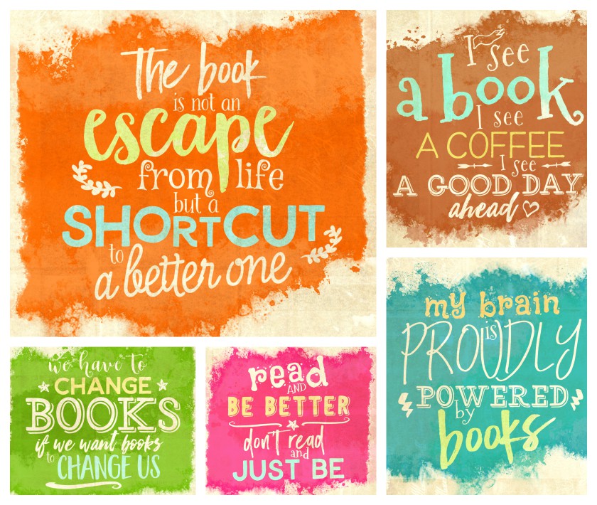 35 home-made quotes about books, libraries, and reading