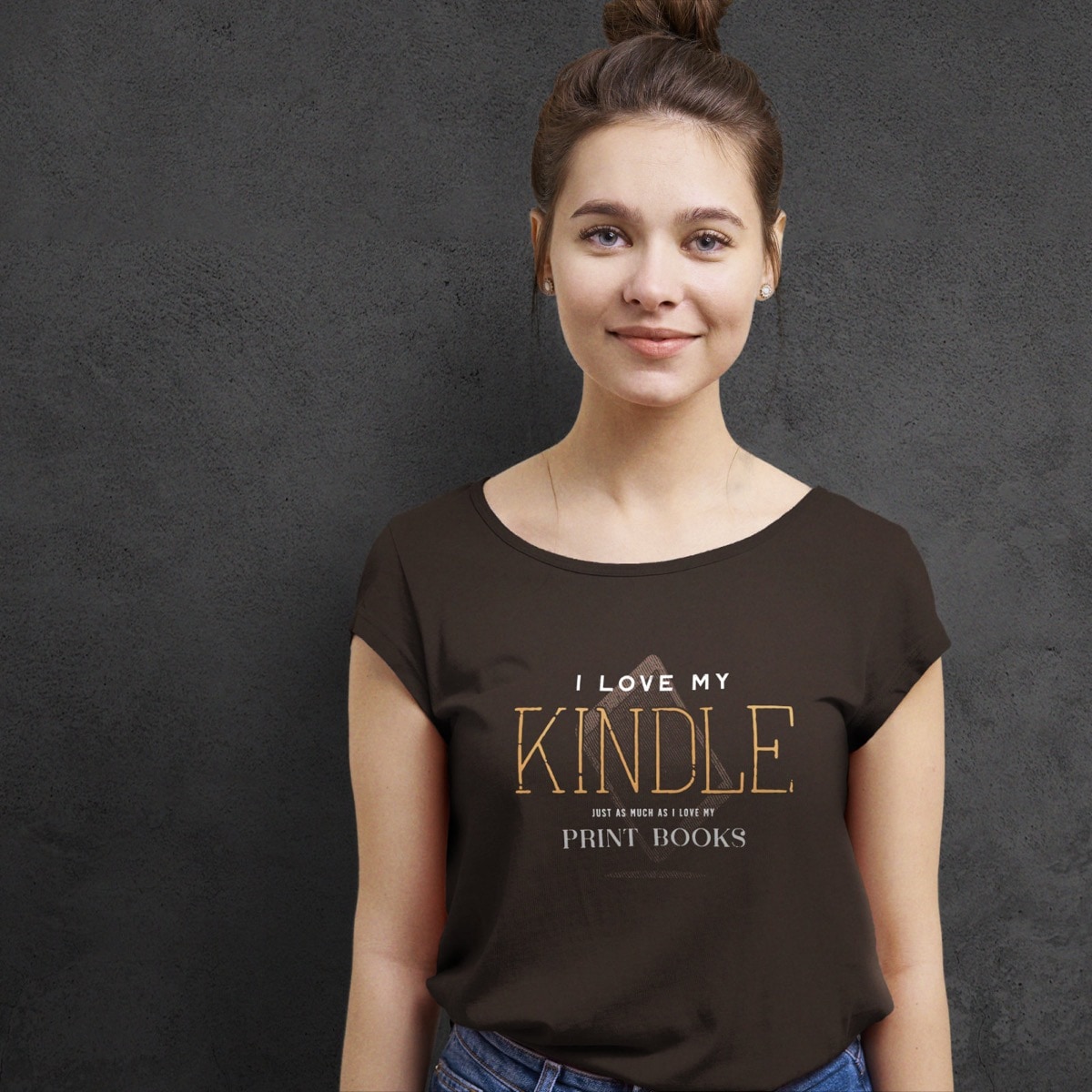 I love my Kindle t-shirt - best gifts for Kindle lovers