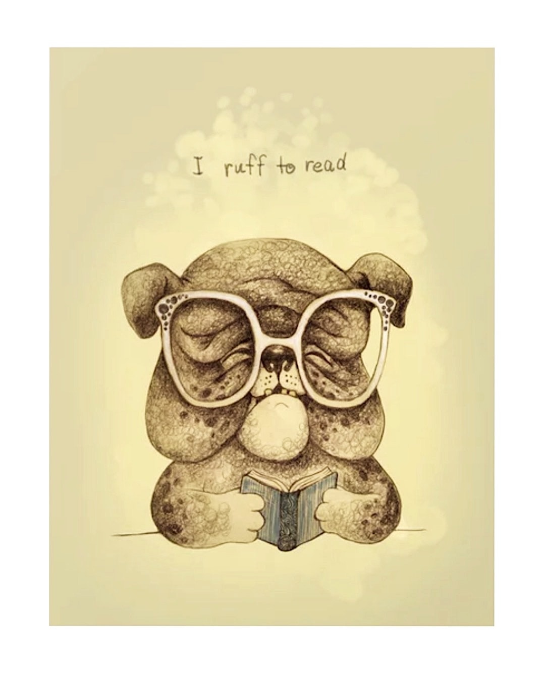I ruff to read poster by Ma. Luisa Gonzaga - best read posters
