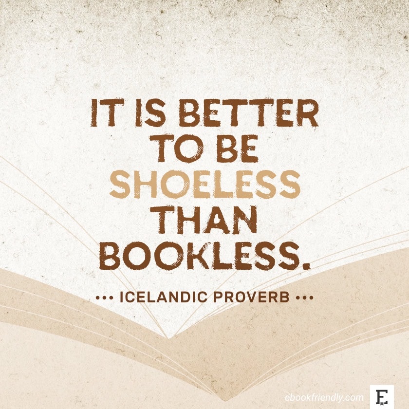 Icelandic Proverb - best quotes on the importance of books