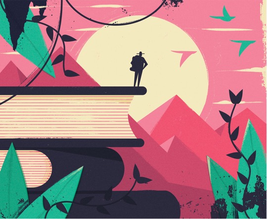 Illustrations about books - Dale Edwin Murray - See further