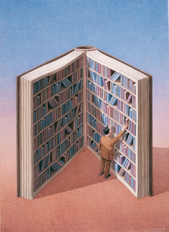 Illustrations about books - Gurbuz Dogan Eksioglu - Personal library