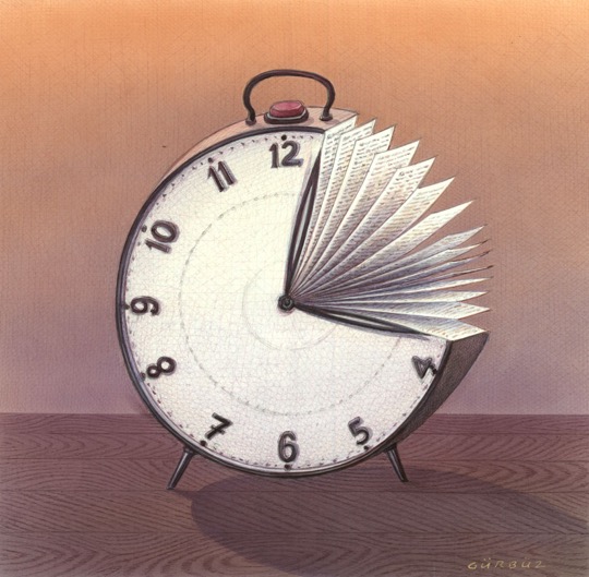 Illustrations about books - Gurbuz Dogan Eksioglu - Time well spent