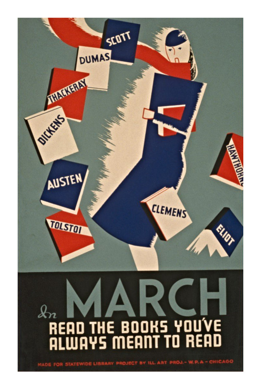 In March read the books you've always meant to read