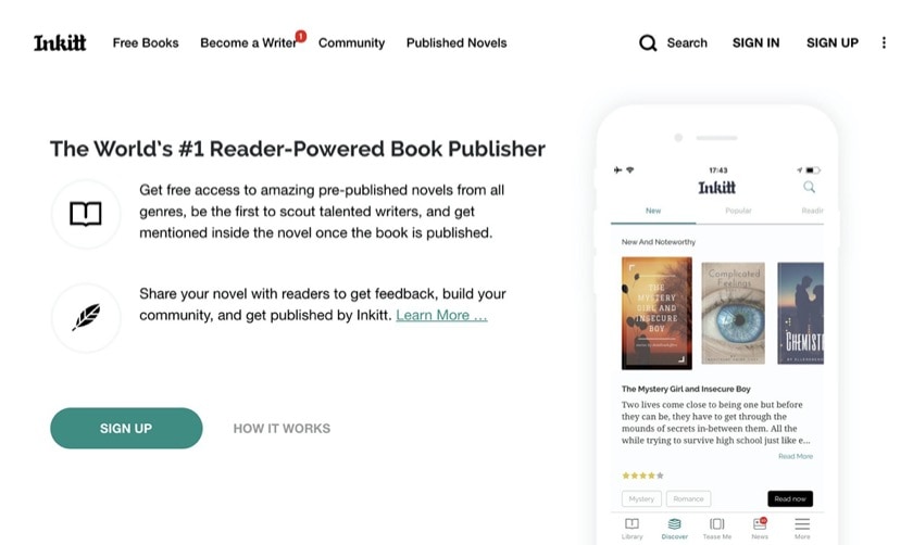 Inkitt - short stories to read online