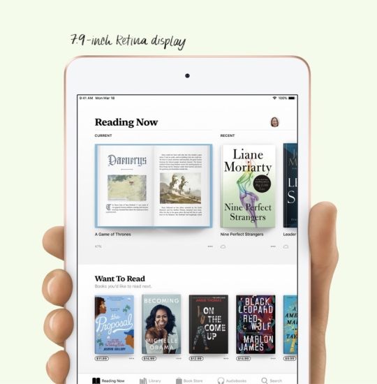 Apple iPad mini 5 is a great gift for book lovers