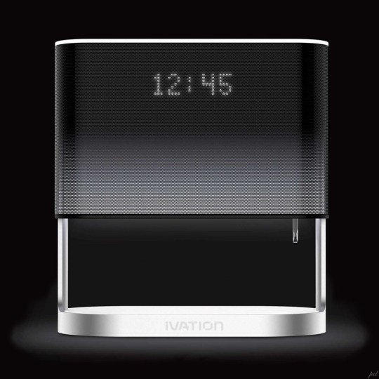 Ivation bedside lamp with alarm clock and charger - best gift ideas for the geek dad