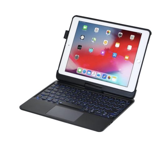 Keyboard case with trackpad for older iPad models