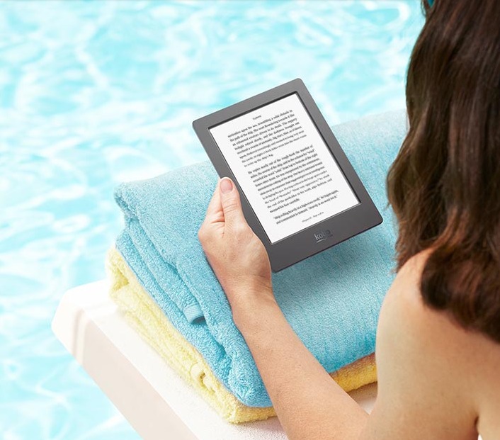 Waterproof Kobo Aura H2O e-reader specs and pics