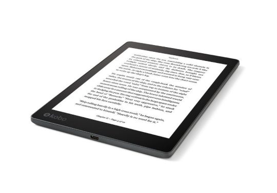 Kobo Aura One 2016 - a view from angle