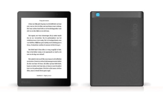 Kobo Aura One 2016 - front and back