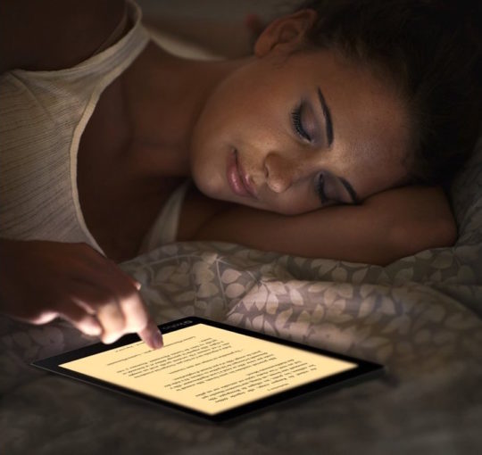 Kobo Aura One 2016 - night mode