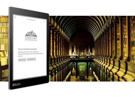 Kobo Aura One 2016 supports library ebooks via OverDrive platform