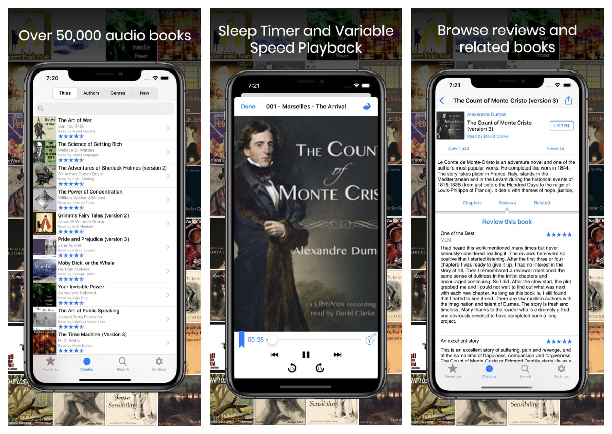 LibriVox Audio Books app for iPad and iPhone