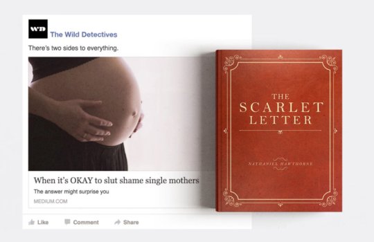 Litbaits campaign - The Scarlett Letter