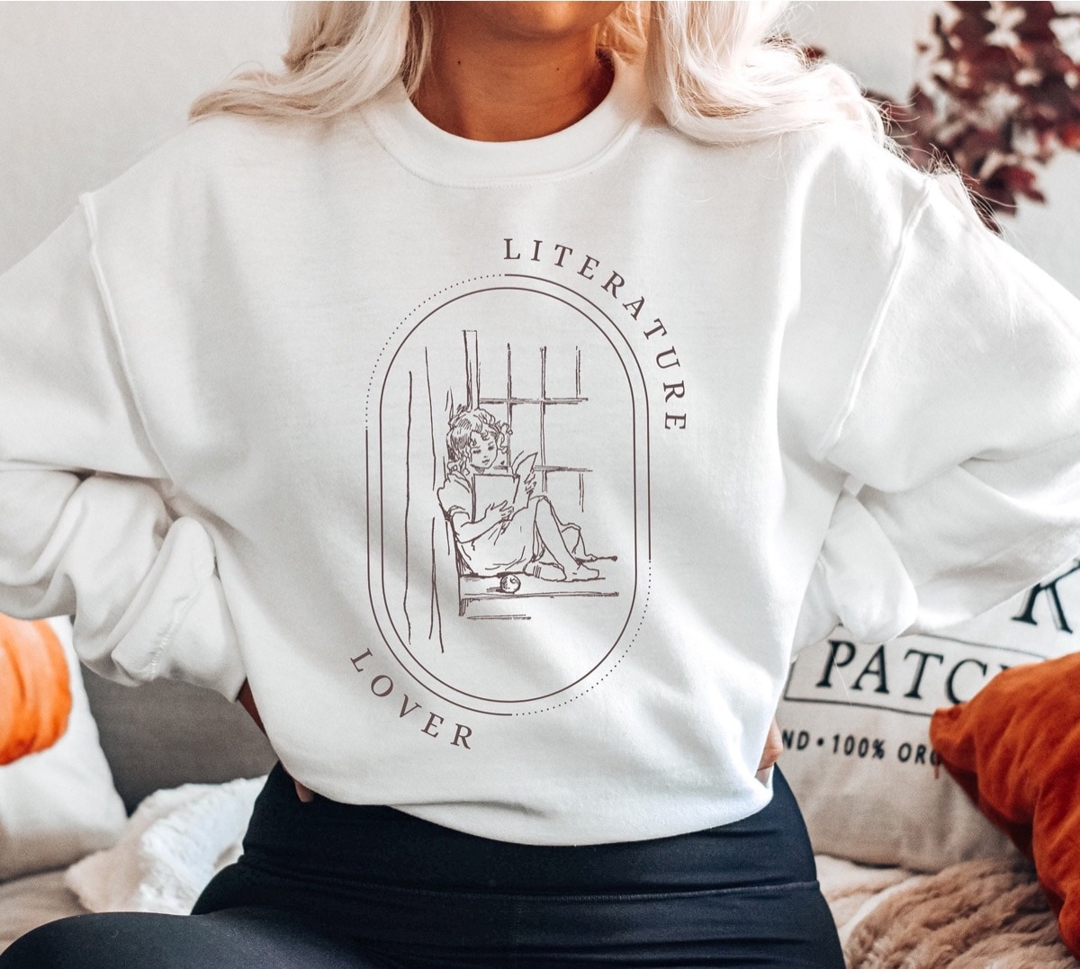 Literature lover sweatshirt - best literary clothing