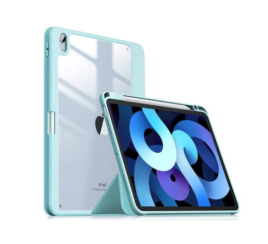 Modern protective iPad Air 4 cover Apple Pencil frosted